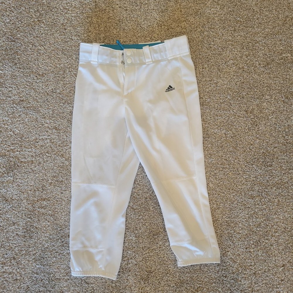 White softball pants